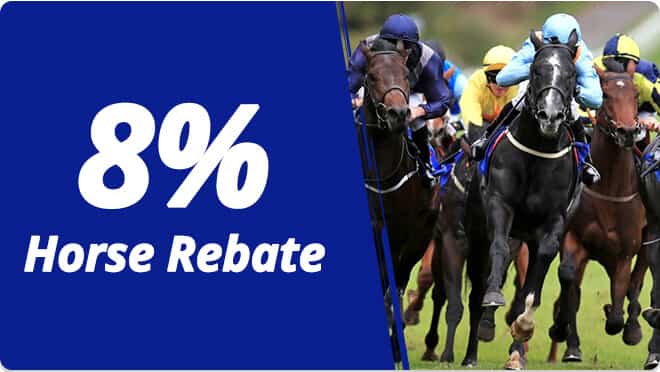 BUSR Racebook 8% Rebate paid daily