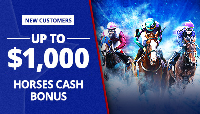 Bet in horses with up to $1,000 in Cash | BUSR bet with confidence