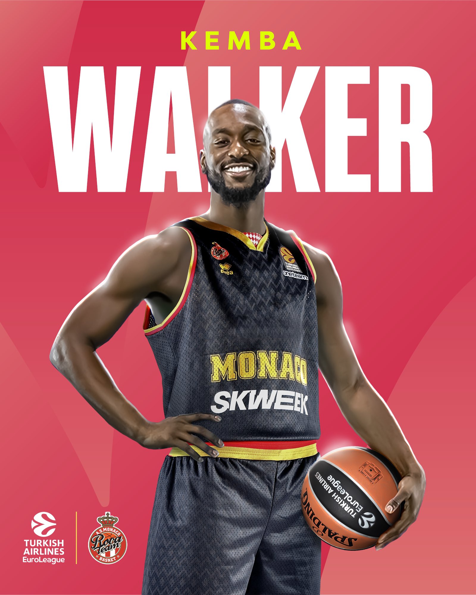 NBA Player Kemba Walker Inks Deal with European AS Monaco