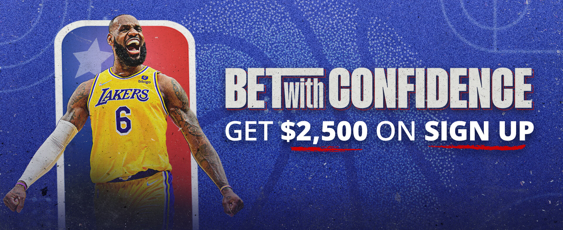 Get $2,500 Sign Up Bonus to bet on NBA | BUSR Bet with confidence