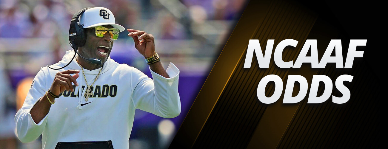 NCAAF Odds. Bet on the NCAAF with the latest news, JOIN NOW and win up to $1,000 BONUS