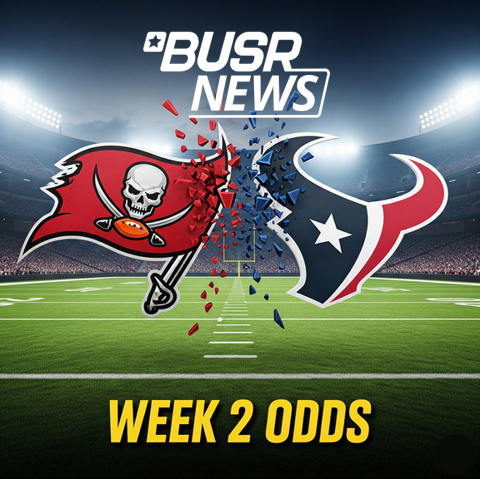 Week 2 Monday Night Football Odds: Bucs vs Texans / Chargers vs Raiders