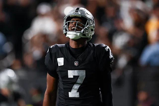 Geno Smith at Raiders vs Chargers Week 2 2025. Bet on Football with BUSR and get 100% Welcome Bonus up to $1.500
