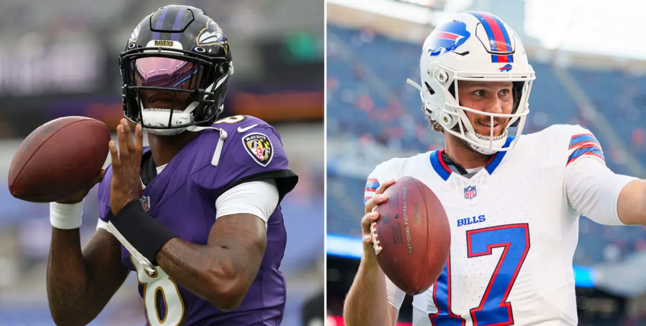 sunday night football ravens vs bills