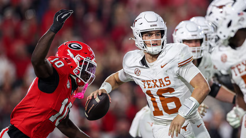 Full NCAAF Week 12 recap: Michigan edges Northwestern, Texas battles Georgia, and Miami dominates NC State. Key takeaways, scores, and updated Week 13 odds.