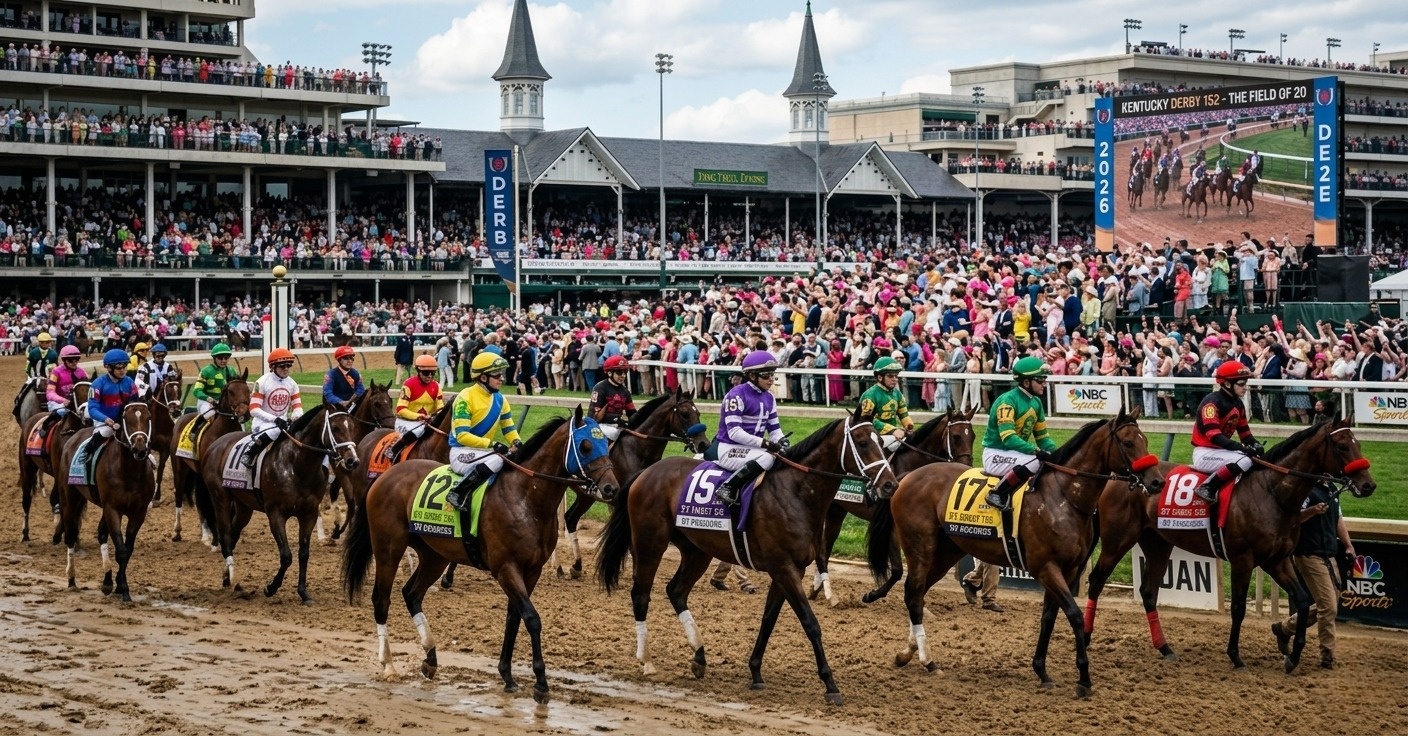 2026 Kentucky Derby Odds: All 20 Starters Ranked by Win Probability